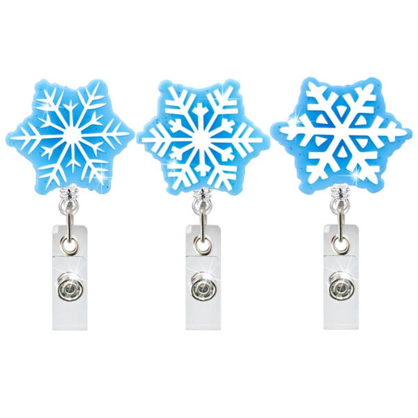 004993e90cb720a37eb4dfc3af44ef85 Wholesale Snowflake Telescopic Keychain