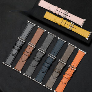 Wholesale Apple Watch Waterproof Single Loop Sports Cowhide Watch Strap