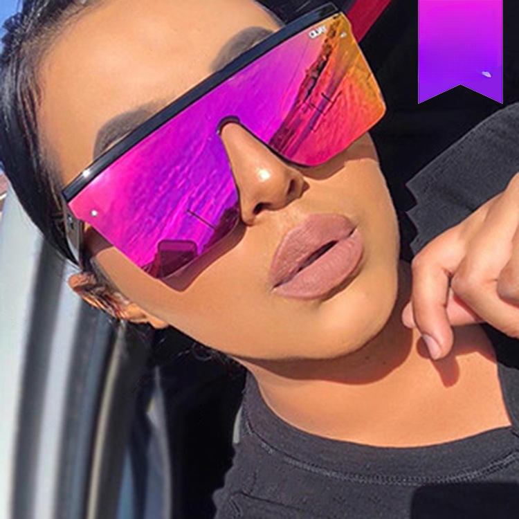 Wholesale PC Large Frame Conjoined Sunglasses