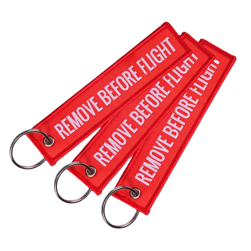 Wholesale lyester Aviation Memorial Key Chain