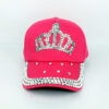 08223db91f358ff2374d005b33bfb974 Wholesale Cotton Crown Hot Diamond Baseball Cap