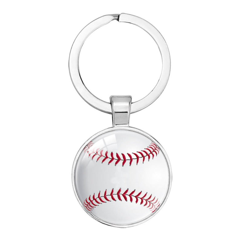 Wholesale Srts Pendant Baseball Rugby Icon Keychains