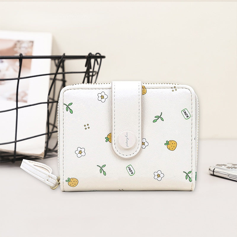 Wholesale PU Women's Short Wallet