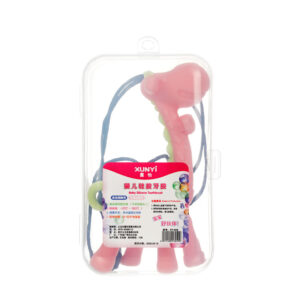 Rectangular box pink deer tooth tape rope