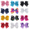 10151887875_2104425384-1 Wholesale 8 Inch Children's Bow Sequin Hairpin
