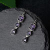 10159843840_1492657371 Wholesale Lavender Amethyst Copper Earrings Set