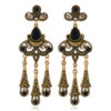 10166215224_1032549961 Wholesale Vintage Hollowed Out Leaf Alloy Earrings