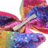 10176716252_2104425384 Wholesale 8 Inch Children's Bow Sequin Hairpin