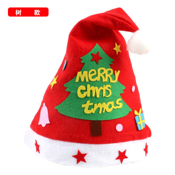 Wholesale Handmade DIY Christmas Hat Kindergarten Creative DIY Production Material Pack