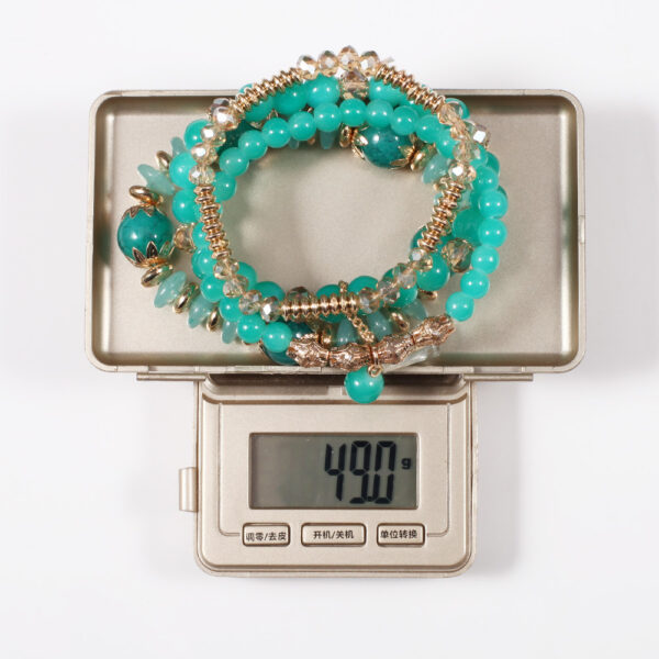 Wholesale Bohemian Stained Glass Bracelets Set of Four