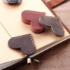 Wholesale Genuine Leather Heart Shaped Bookmarks