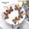 Wholesale Butterfly Zinc Alloy Keychain