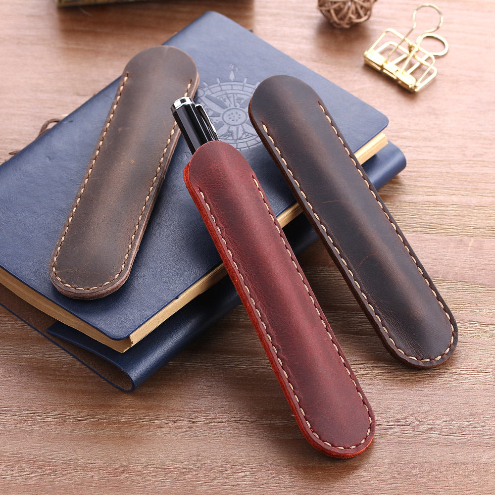 Wholesale Genuine Leather Pen Cases