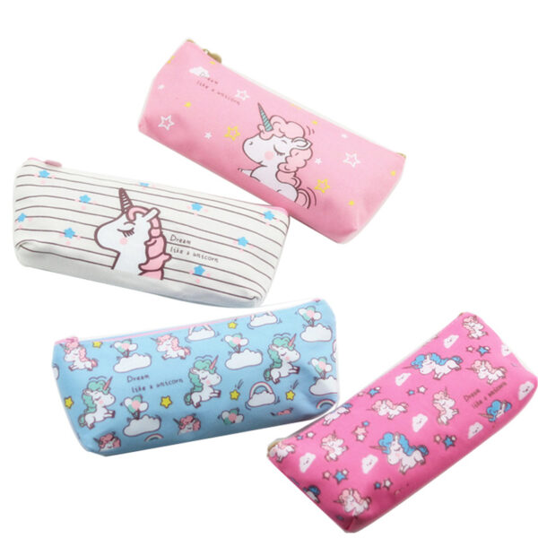 10336621698_1316783156 Wholesale Unicorn Creative Large Capacity Canvas Pencil Case