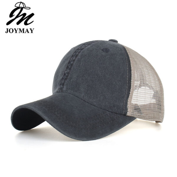 10372045782_2040267171 Wholesale Washed Cotton Smooth Mesh Baseball Cap