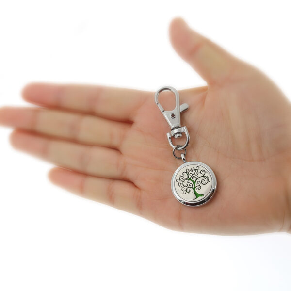 10373014162_117151780 Wholesale Alloy Zodiac Aromatherapy Essential Oil Keychain