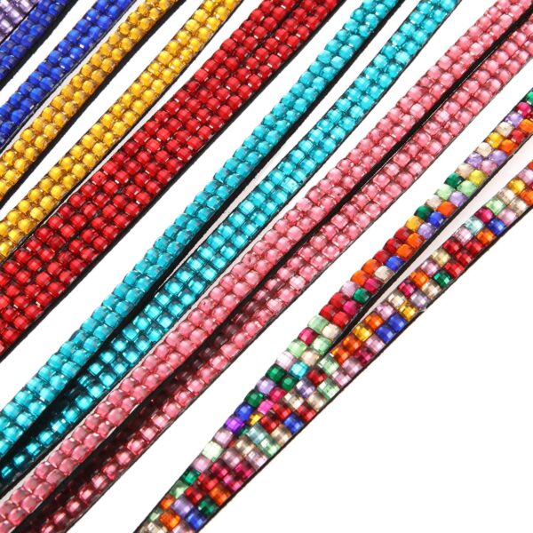 Wholesale Resin Diamond Rhinestone Lanyard Keychain