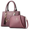 Wholesale PU Simple Mother-in-law Shoulder Bag