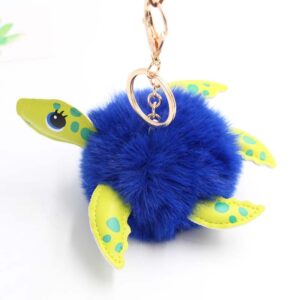 Sapphire Blue / Hair ball diameter 8cm