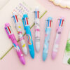 Wholesale Plastic Cartoon Unicorn Flamingo 6 Color Ballpoint Pen