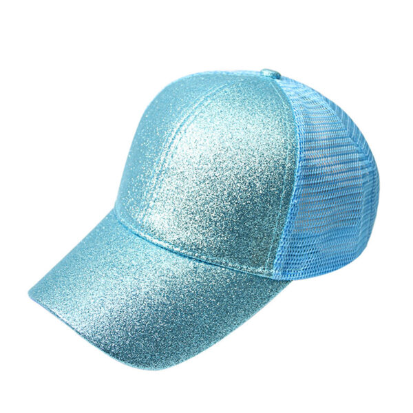 10510273128_1897001181 Wholesale Cotton Sequin Fluorescent Baseball Cap