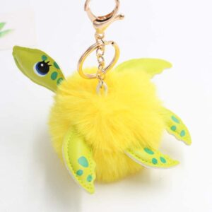 Yellow / Hair ball diameter 8cm