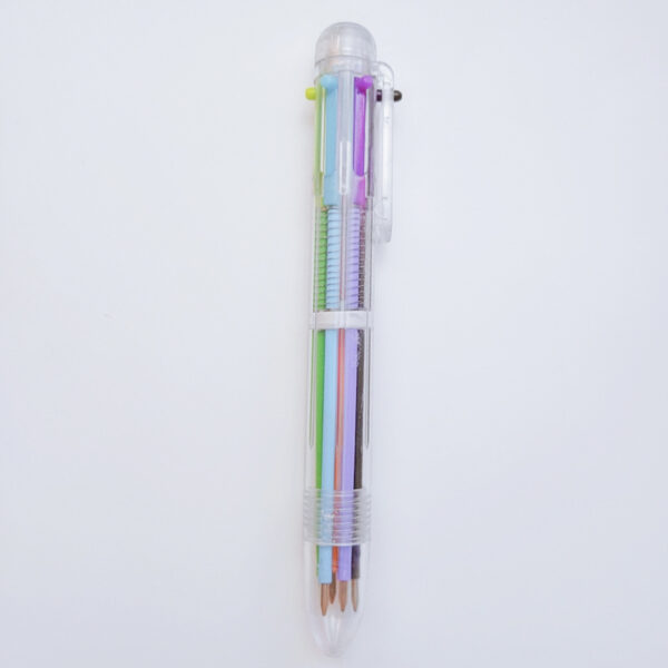 Wholesale Cute Multi-color Plastic Ballpoint Pens