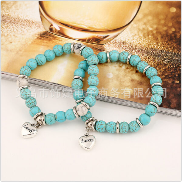 10522258102_39535751 Wholesale Vintage Heart Turquoise Bracelets