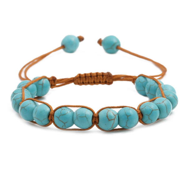 10560615184_656001148 Wholesale Woven Women's Turquoise Bracelet
