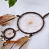 Wholesale of Two Ring Feather Dream Catchers