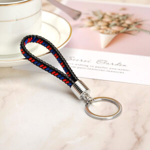 Black double red blue / Silver plastic head