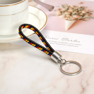 Black tricolor / Silver plastic head