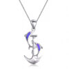10603333916_1300570309 Wholesale 2 Dolphin Alloy Necklaces