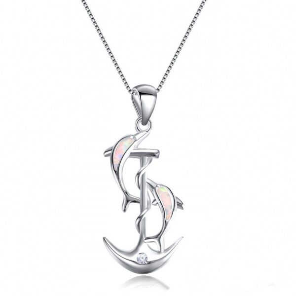 10603363151_1300570309 Wholesale 2 Dolphin Alloy Necklaces