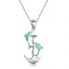 10629338621_1300570309 Wholesale 2 Dolphin Alloy Necklaces