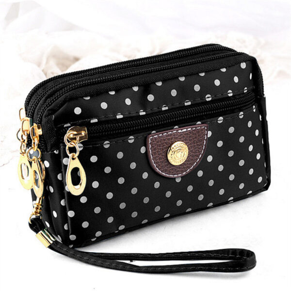 Wholesale Zipper Nylon Cloth Hand-held Short Wallet