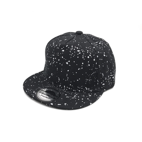 10696798034_1687529259-1 Wholesale Children's Graffiti Snowflake Dot Baseball Hip Hop Acrylic Hat
