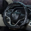 Wholesale Faux Leather Diamond Car Steering Wheel Cover