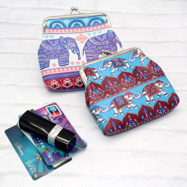 Wholesale PU Ethnic Coin Purse