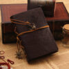 Wholesale Creative Pirate Leather Strap Loose Leaf Notebook