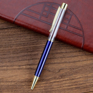 Empty pole pen 1.0 / Transparent Blue (Gold)