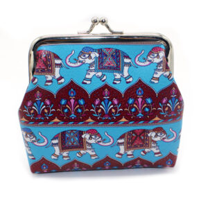 Dark blue flower elephant