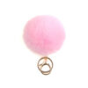 Wholesale Imitation Rex Rabbit Fur Ball Keychain