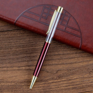 Empty pole pen 1.0 / Transparent Red (Gold)