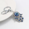 Wholesale Metal Hand of Fatima Demon Eye Creative Keychain