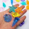 Wholesale Conch Seashell Starfish Acrylic Modeling Beads
