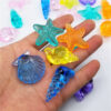 Wholesale Conch Seashell Starfish Acrylic Modeling Beads