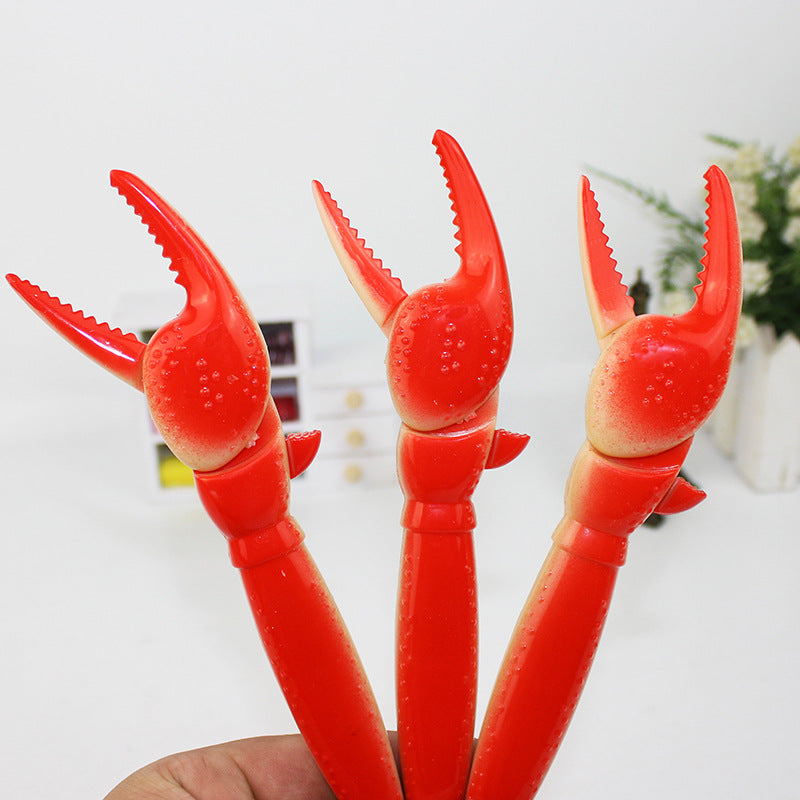 Wholesale Fun Lobster Claw Plastic Ballint Pen