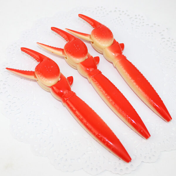 10837288735_1204925513 Wholesale Fun Lobster Claw Plastic Ballpoint Pen