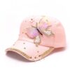 Wholesale Large Butterfly Hoop Brim Baseball Cap